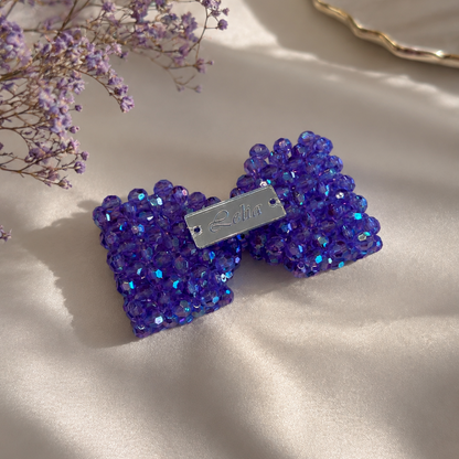 PORTACHIAVI FIOCCO - Faceted Acrylic Beads AB