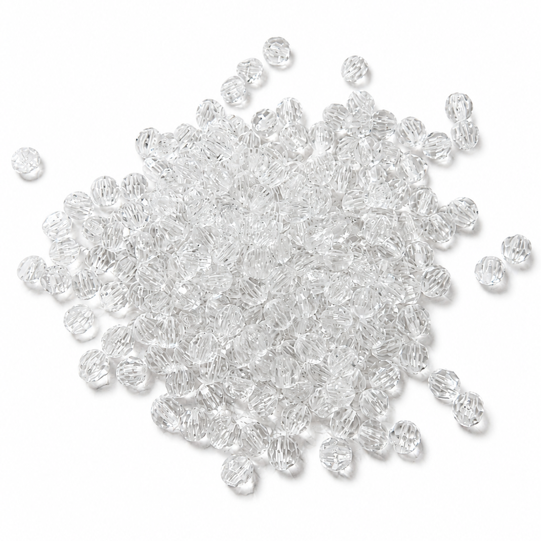500 g ~ di PERLINE SFACETTATE - 8 mm