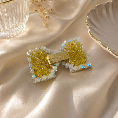PORTACHIAVI FIOCCO - Faceted Acrylic Beads AB