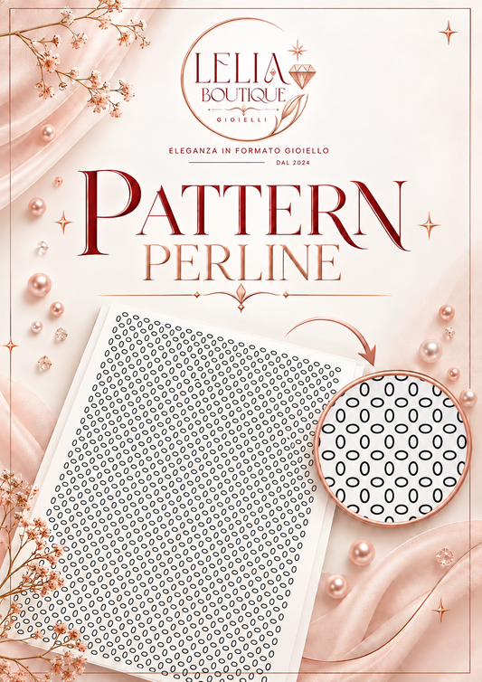 PATTERN PERLINE - Progetta la tua borsa gioiello