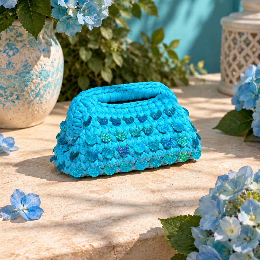 CLUTCH BAG TWINKLE - Chiusura 19 cm