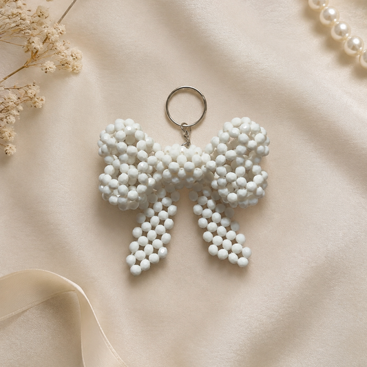 PORTACHIAVI FIOCCO (small) - Faceted Acrylic Beads
