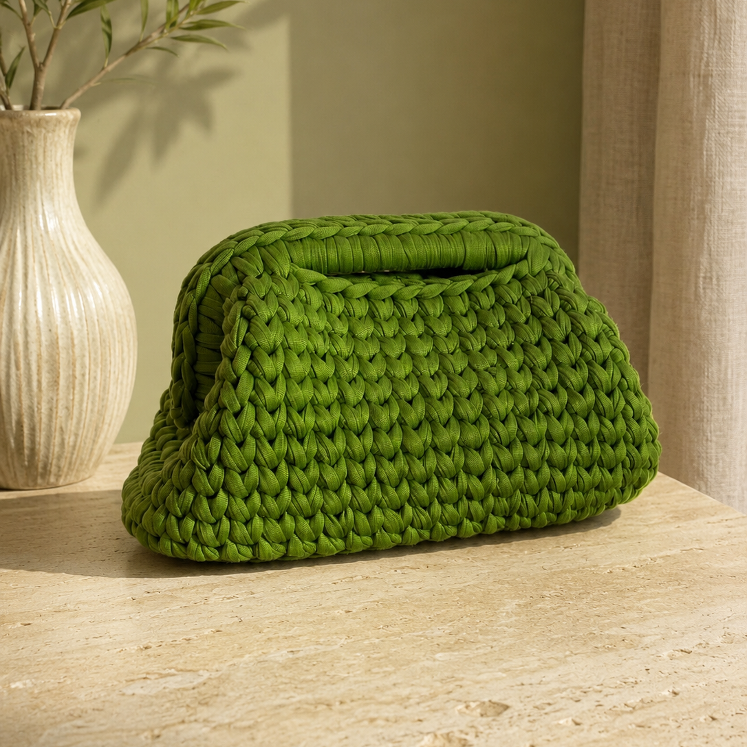CLUTCH BAG SPIRA TALLER - Chiusura 18 cm
