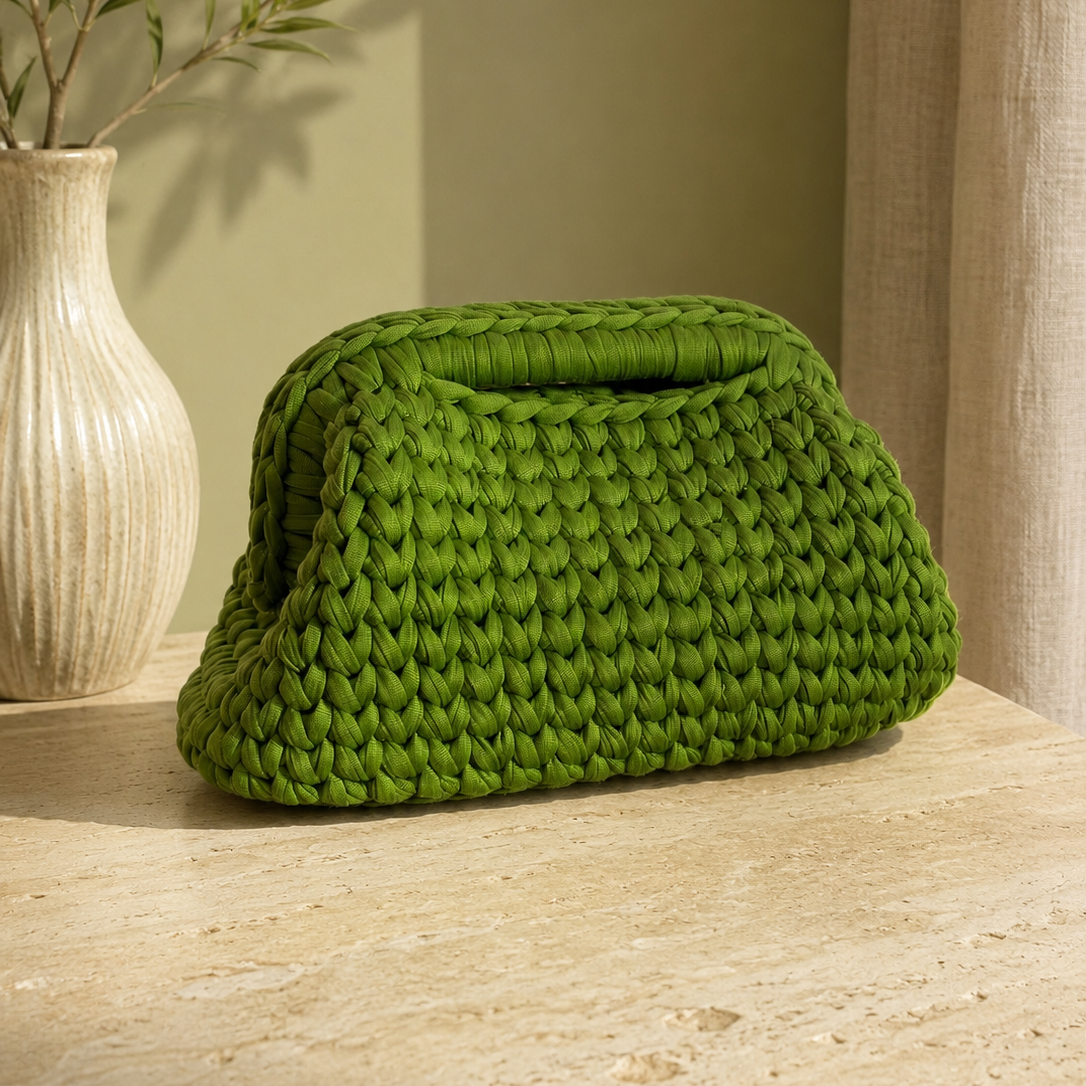 CLUTCH BAG SPIRA TALLER - Chiusura 18 cm