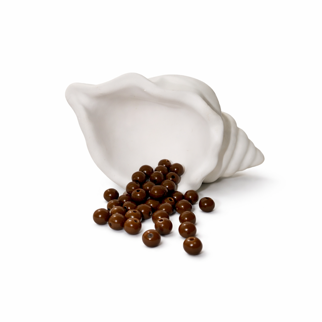 PERLINE TONDE ACRILICHE - 300 pezzi (75 g ~)