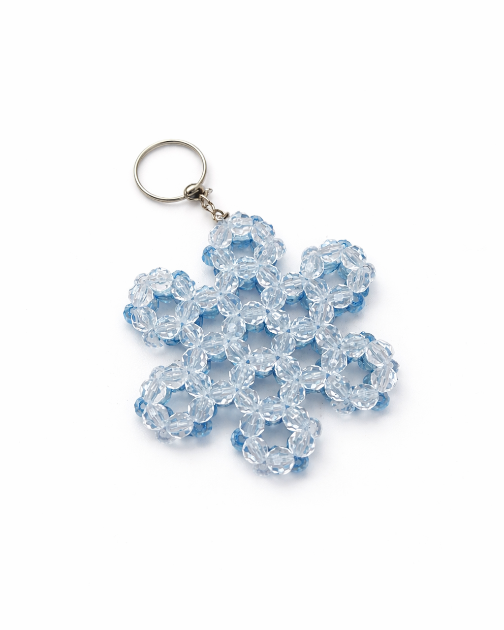 PORTACHIAVI SNOWFLAKE - Acrylic Beads