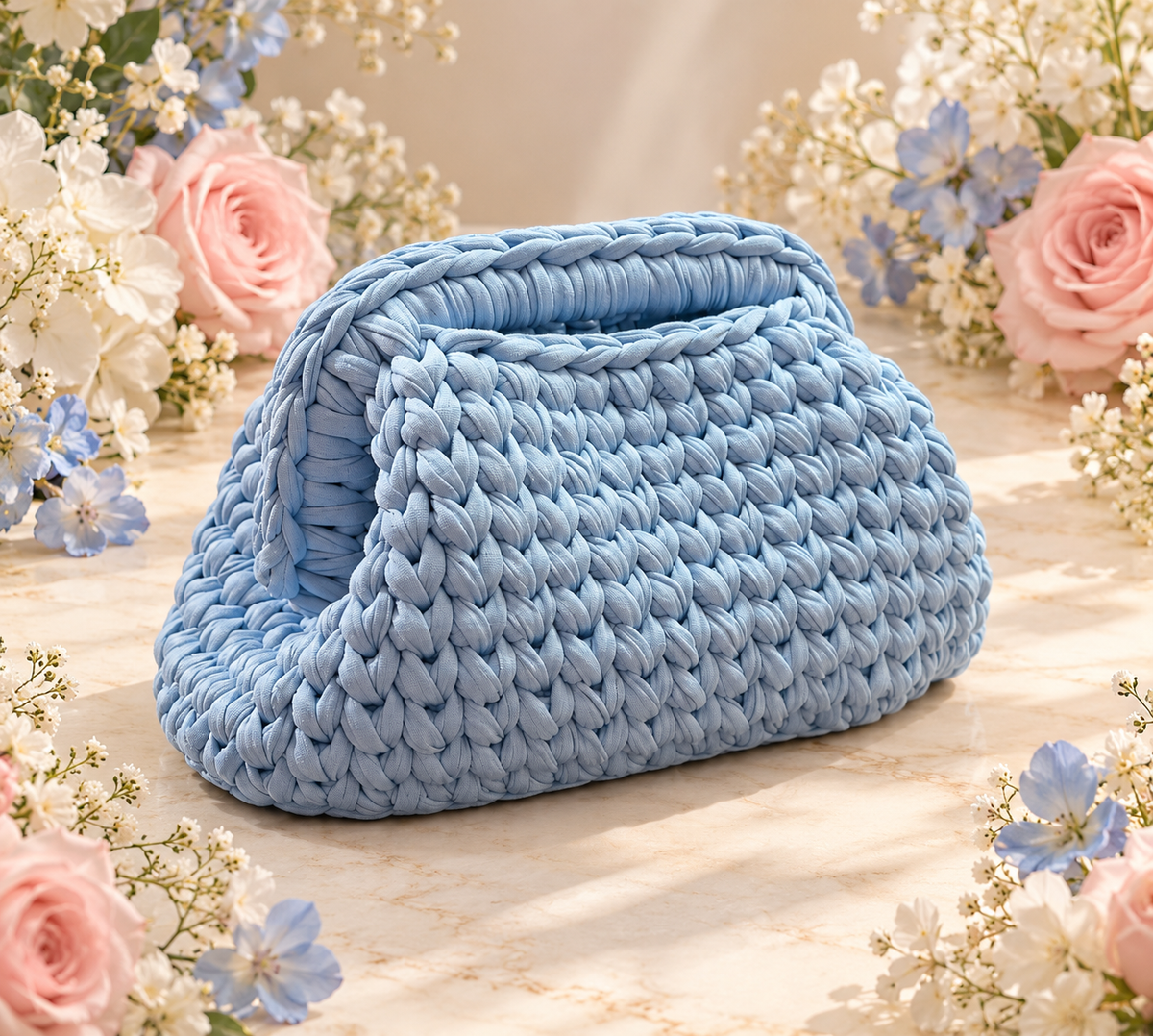 CLUTCH BAG SPIRA (small) - Chiusura 16 cm