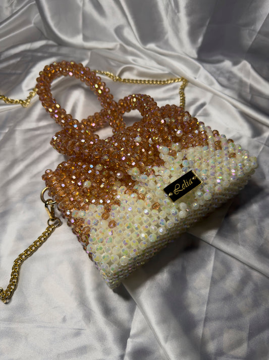 CASUALLY FUMÉ - Medium Acrylic Jewel Bag