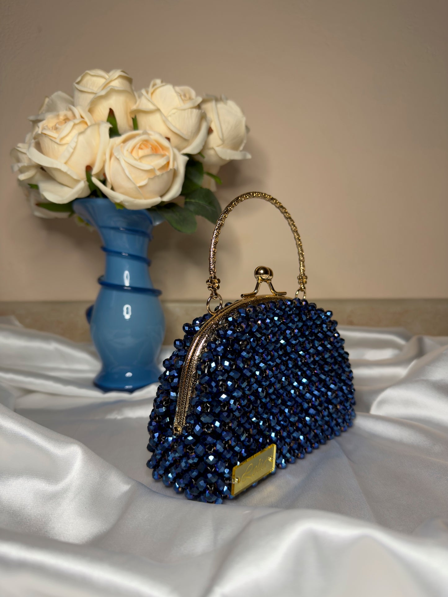 ALVIROSE - Mini Crystal Glass Jewel Bag
