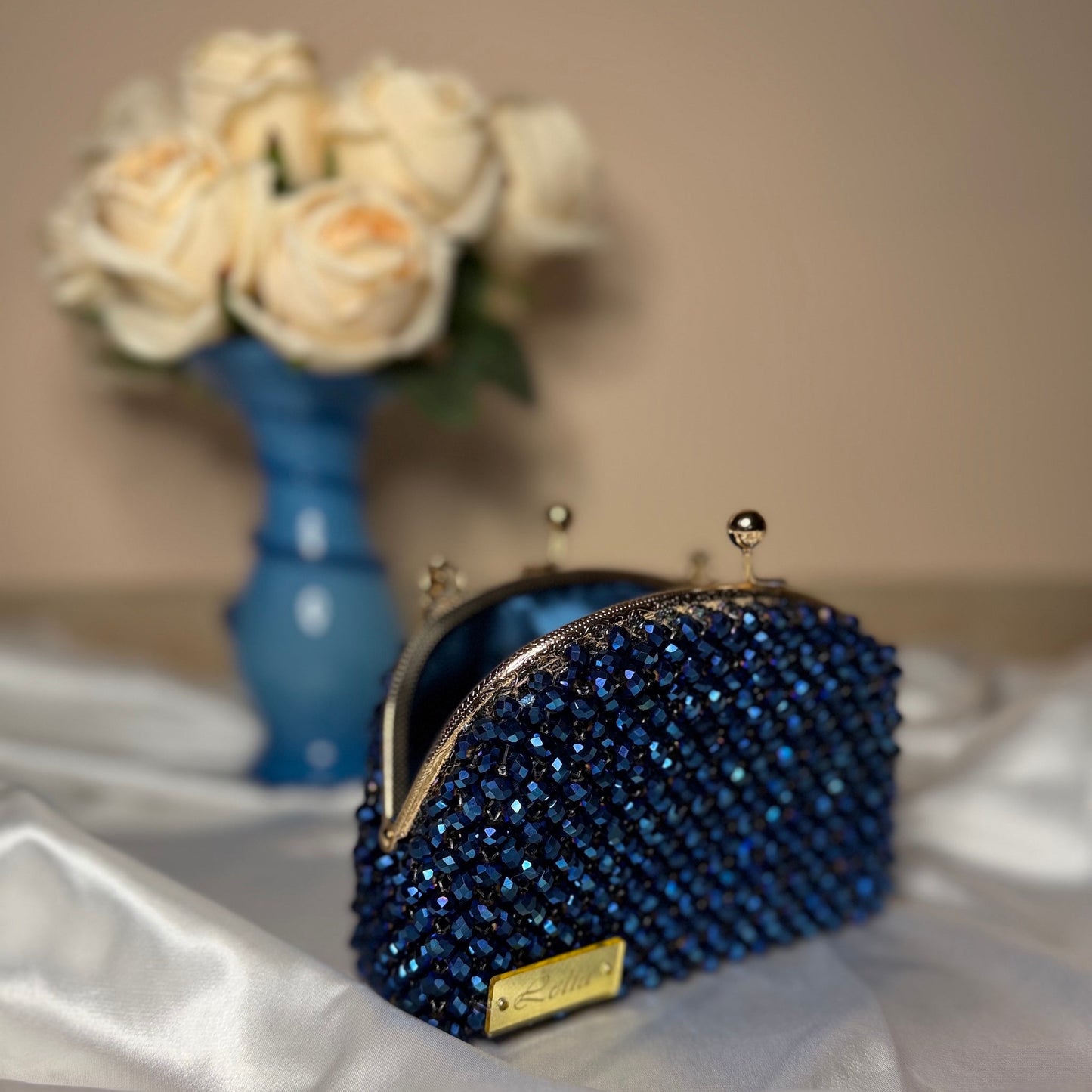 ALVIROSE - Mini Crystal Glass Jewel Bag