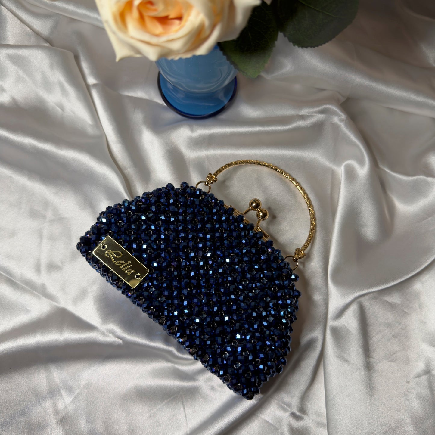 ALVIROSE - Mini Crystal Glass Jewel Bag