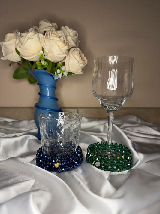 CHERRY GLOW - Mini-Kristallglas-Schmuckbeutel