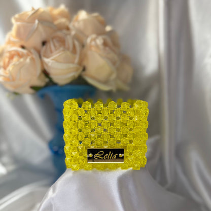 ORGANIZER BASSO PER COSMETICI - Square Acrylic Beads