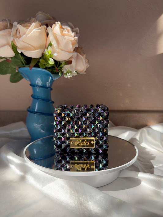 CHERRY GLOW - Mini-Kristallglas-Schmuckbeutel