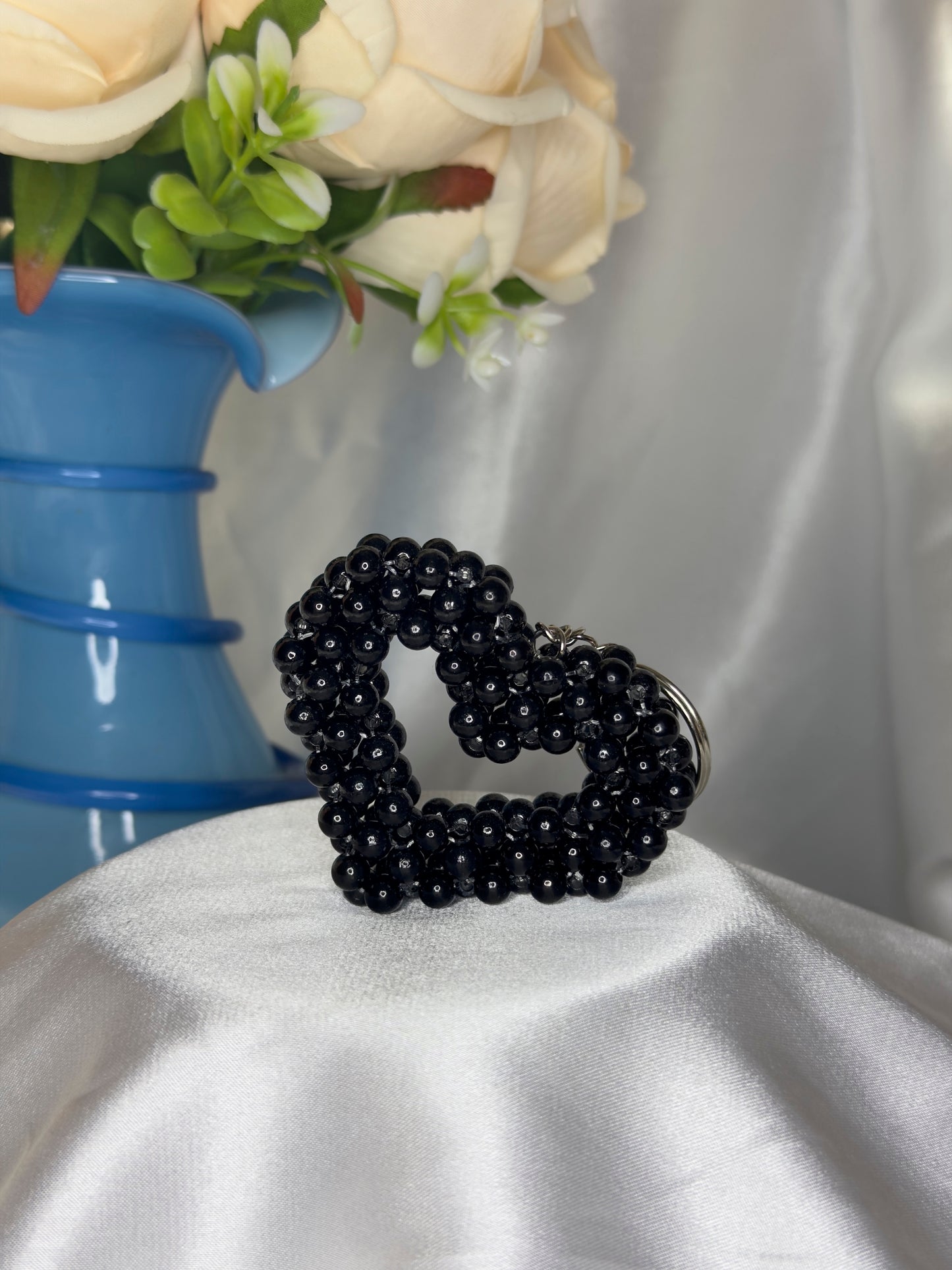 PORTACHIAVI HEART TRAFORATO- Acrylic Beads