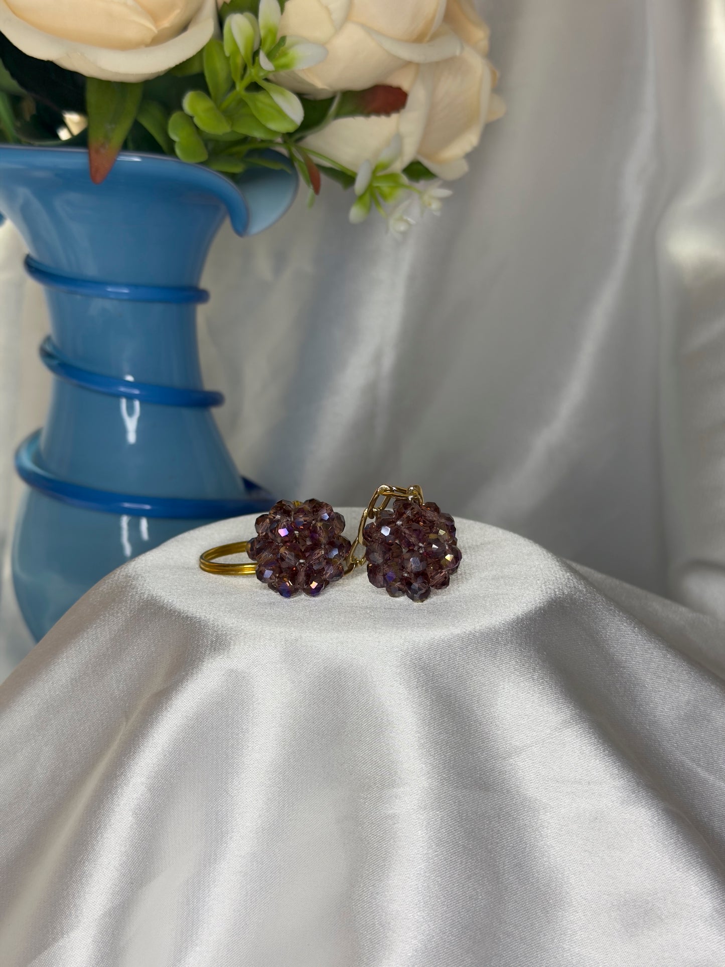 CHERRY GLOW - Mini-Kristallglas-Schmuckbeutel