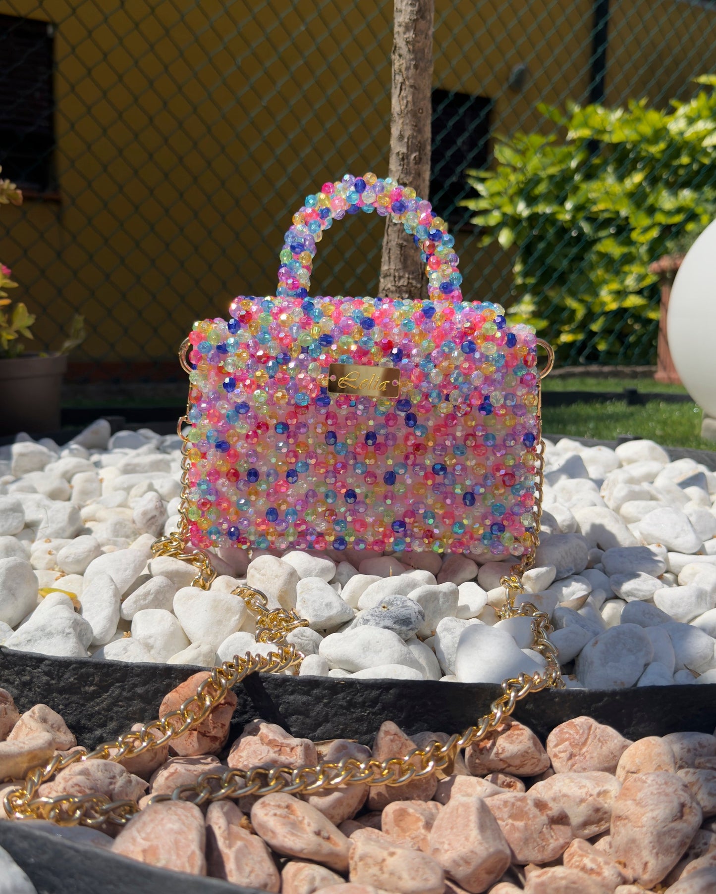 LIORA - Small Acrylic Jewel Bag