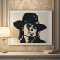MICHAEL JACKSON TRIBUTE PORTRAIT - Faceted Acrylic Beads